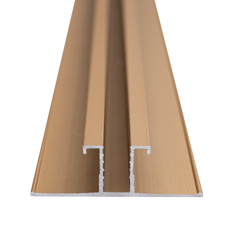 Aluminiums dekorative strimler med glat overflade ensartet farve pynt væg