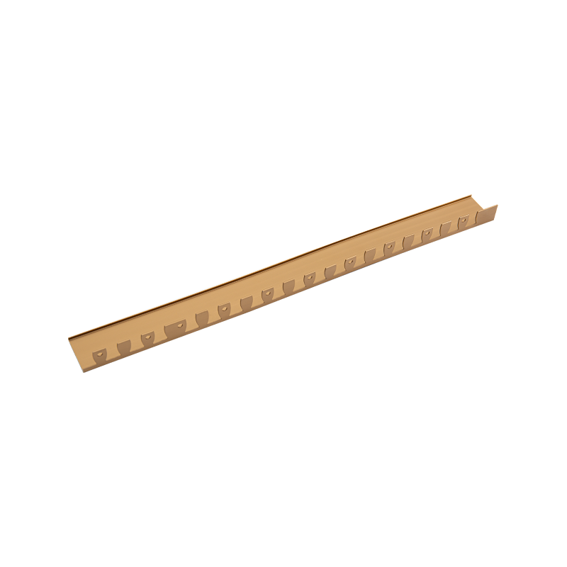 Slanke, kompakte, letanvendelige dekorative aluminiumsprofiler